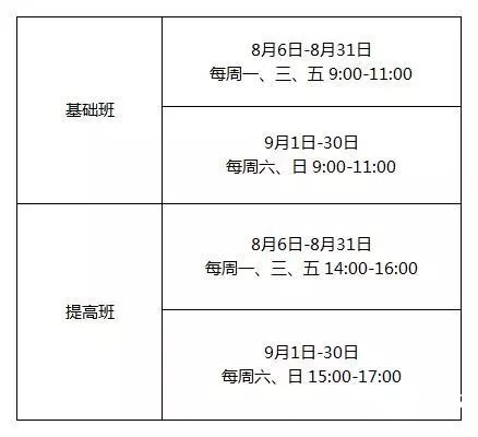 2018龍崗區(qū)青少年暑期體育公益培訓(xùn)報名介紹