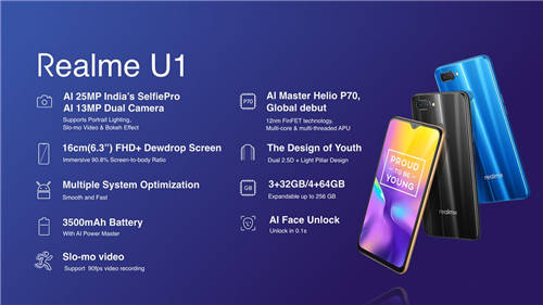 Realme U1怎么樣 Realme U1售價(jià)信息