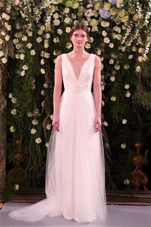 阿嬌的婚紗是什么牌子 Jenny Packham2018出嫁