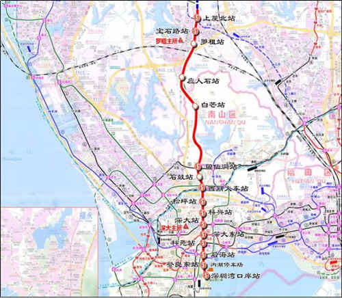 深圳地鐵13號(hào)線建設(shè)中 預(yù)計(jì)2022年開(kāi)通