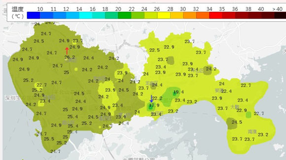 深圳4月18日天氣預(yù)報(bào) 陰天間多云轉(zhuǎn)陣雨