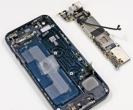 蘋果iphone5拆解圖 iphone5真機(jī)超詳細(xì)拆解圖過(guò)程