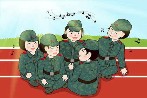 大學軍訓歌曲大全 軍訓歌曲歌詞