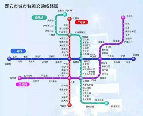 西安地鐵線路圖2019 西安地鐵線路圖最新