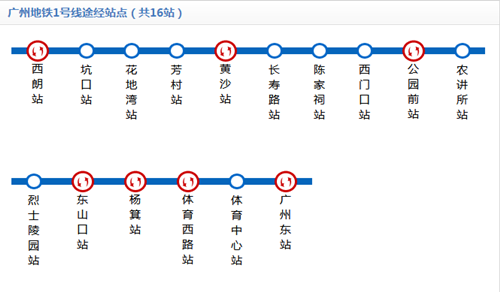 廣州地鐵1號線路圖2019 廣州地鐵線路圖最新