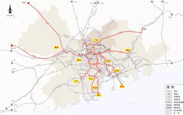 廣深擬建磁懸浮城鐵帶你飛 時速或達(dá)600km/h