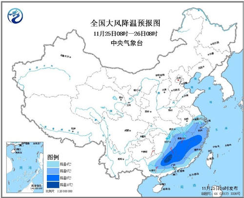 北方將全面入冬 南方7省會(huì)開啟入冬進(jìn)程