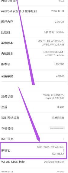 手機(jī)怎么查自己的IP地址 查手機(jī)ip的方法