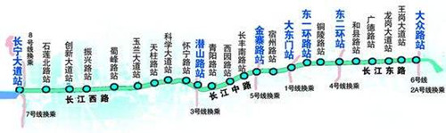 合肥地鐵2號線2019 合肥地鐵線路圖最新