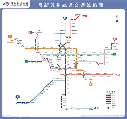 蘇州地鐵3號線線路圖2020 蘇州地鐵線路圖最新