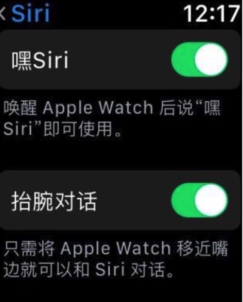 AppleWatch如何不使用按鍵喚醒Siri 具體方法