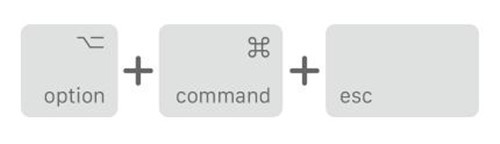 Mac怎么強(qiáng)制退出應(yīng)用 Mac強(qiáng)制退出程序快捷鍵