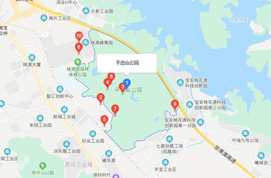 深圳平巒山公園在哪里