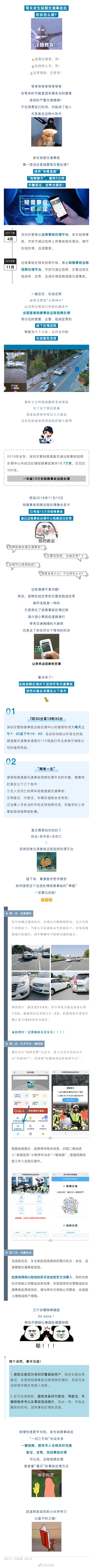 深圳發(fā)生交通事故!這樣做5分鐘即可解決