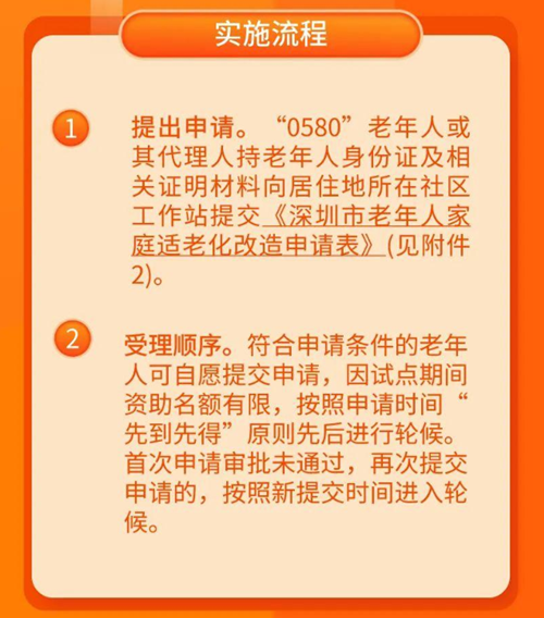 深圳老年人家庭適老化改造申請(qǐng)條件及流程