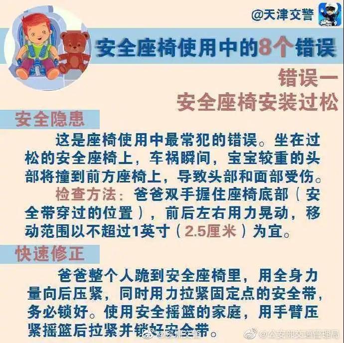 父母必看 兒童安全座椅這樣用才安全