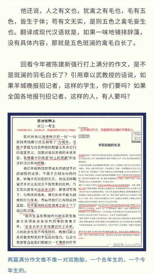 浙江滿分作文閱卷組長被舉報!考試院回應(yīng)內(nèi)幕真相