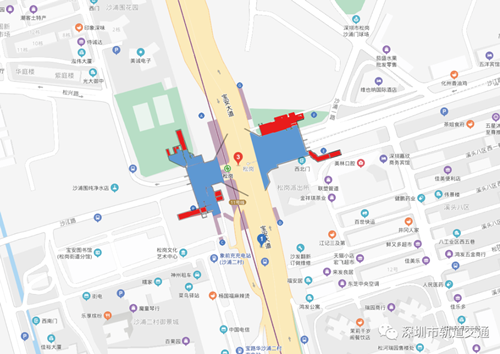 最新站點 地鐵6號線松崗站站站點出入口信息