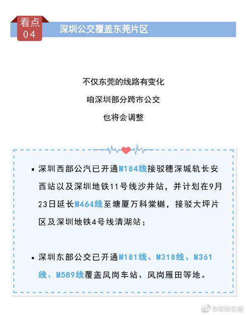 出行貼士!近期新增1條莞深跨市公交接駁地鐵站