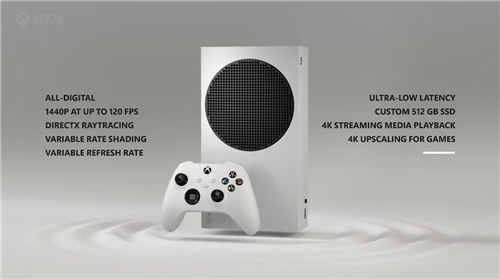 最小Xbox主機(jī)價(jià)格公布 Xbox Series S售價(jià)299美元