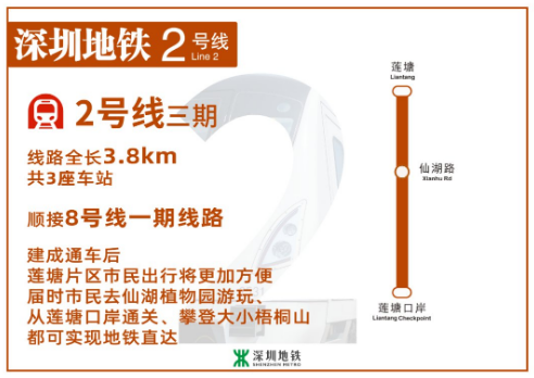 深圳地鐵2號線三期工程近日進(jìn)入空載模擬運營階段