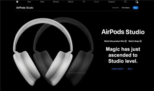 爆蘋果AirPods Studio已經開始交付 售價350美元起