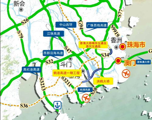 2020鶴港高速江珠高速至深圳機(jī)場(chǎng)東路段正式通車