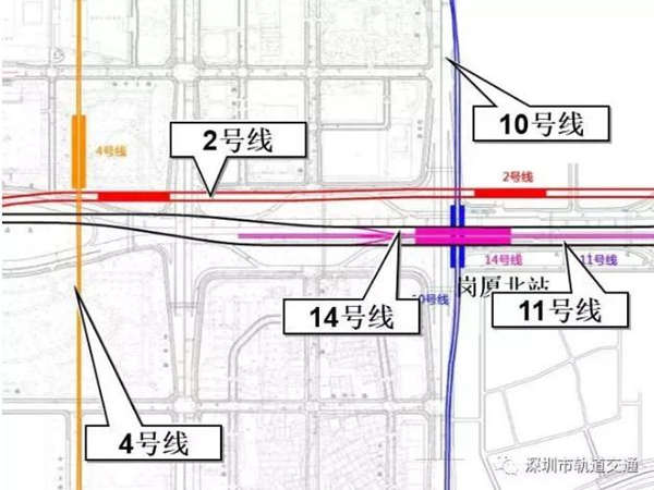 深圳崗廈北樞紐預(yù)計(jì)2022年底投入使用