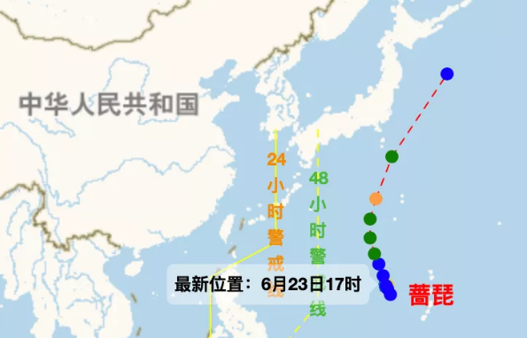 2021年第五號臺風(fēng)“琵琶”生成 深圳本周暴雨不斷