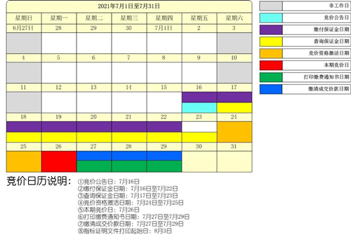 2021年7月深圳車牌競價(jià)重要時(shí)間點(diǎn)匯總 競價(jià)日歷