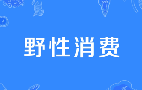 野性消費(fèi)是什么意思 野性消費(fèi)是什么梗