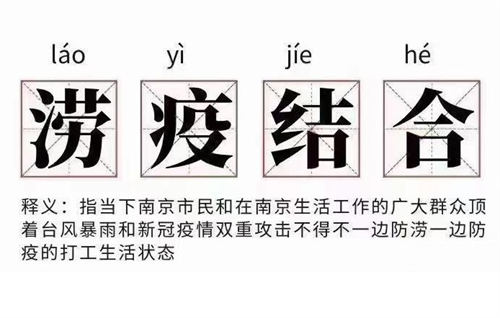 澇疫結(jié)合是什么梗 澇疫結(jié)合梗出處