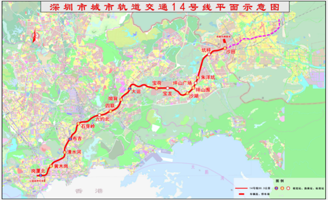 深圳地鐵14號(hào)線什么時(shí)候建成通車