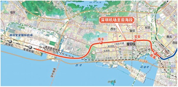 深圳穗莞深城際機(jī)前段建設(shè)進(jìn)展更新(附線路圖+站點(diǎn)+通車時(shí)間)