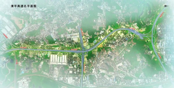 深圳清平高速公路二期北段預(yù)計(jì)2023年將建成完工