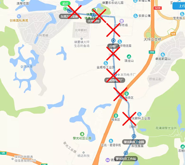 深莞跨市公交臨時停運調(diào)整(附調(diào)整線路)