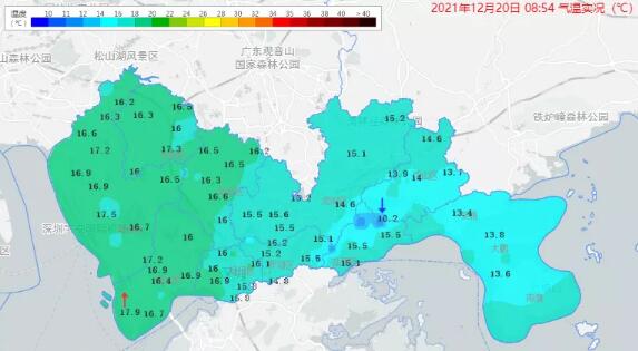 深圳迎來降溫+冷空氣 未來一周天氣預(yù)報來了