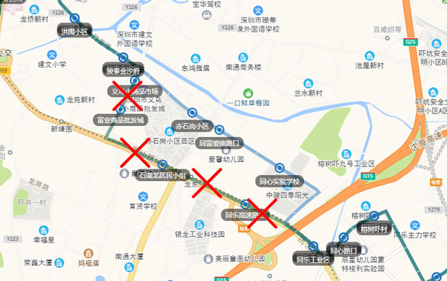 深圳途經(jīng)坪鹽通道的公交線路有調(diào)整