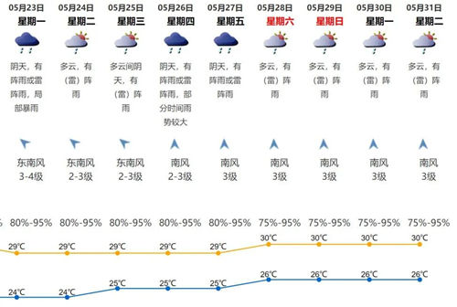 暴雨+高溫+強(qiáng)降水 深圳一周天氣預(yù)報