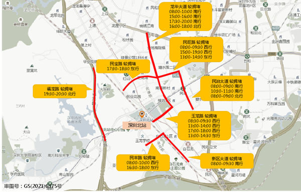 2022端午深圳擁堵路段及高速匯總