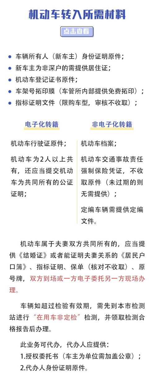 如何把外地小汽車(chē)轉(zhuǎn)入深圳（條件+轉(zhuǎn)入方式+材料+流程）