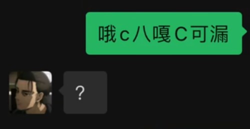 哦C八嘎C可漏梗是什么意思