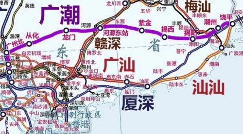 2023年廣汕鐵路通車了嗎