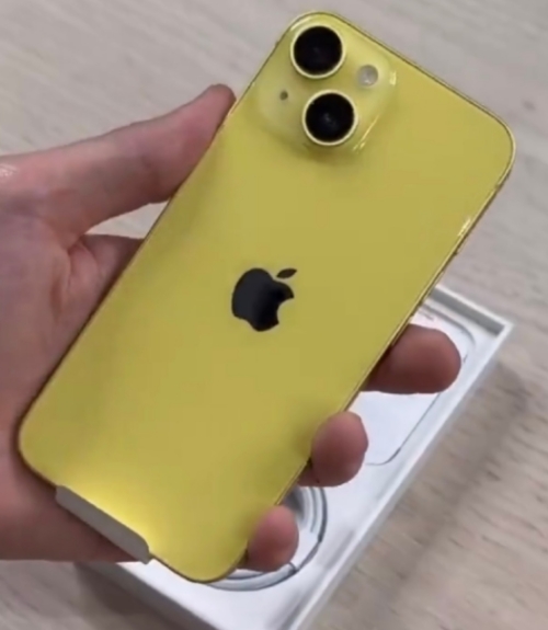 iPhone14黃色多少錢 iPhone14黃色實物圖