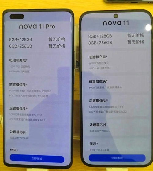 華為nova11有什么顏色