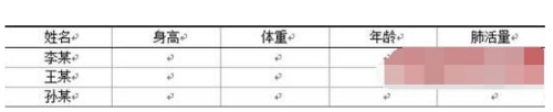 Word怎么制作三線表格 Word三線表制作方法