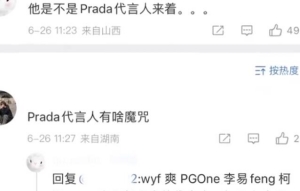 prada代言人魔咒是什么梗