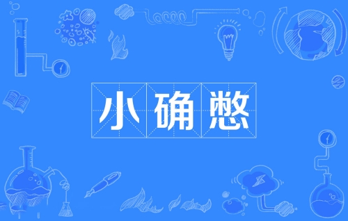 網絡用語小確憋是什么梗