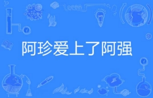 網(wǎng)絡流行語阿珍愛上了阿強是什么梗