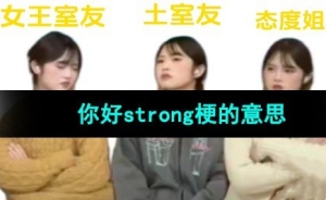 你好strong是什么梗 你好strong梗意思介紹